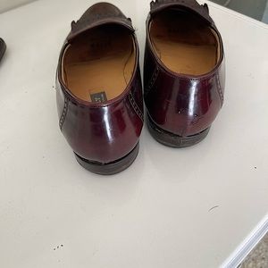 Bally leather slip on